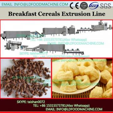 150~350kg/h food machine for breakfast cereal corn flakes corn snack processing machine from Jinan DG