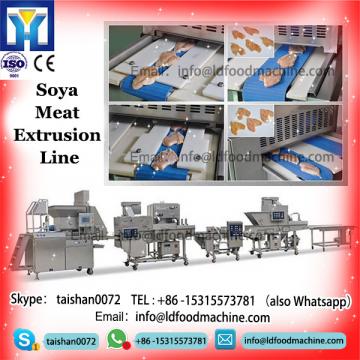 Extrusion soy nuggets snack protein making extruder machinery