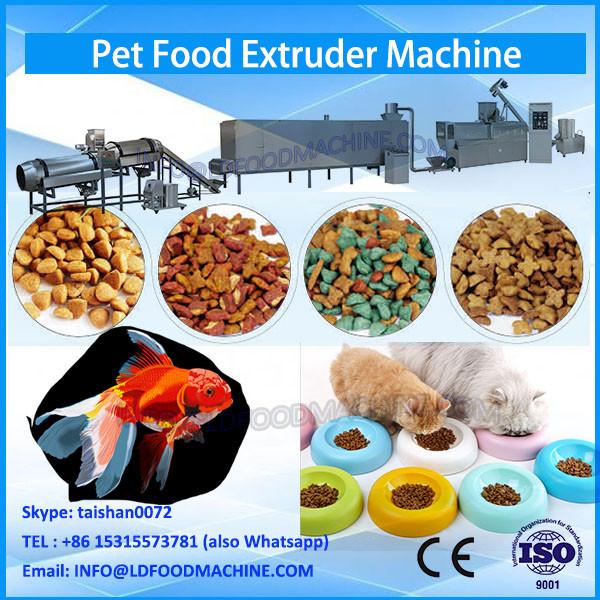 100-1000kg/h Double Screw Extruded Sinking Fish Feed Extruder #1 image